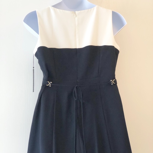 NWT Ivanka Trump Size 12 Navy/Ivory - Picture 6 of 12